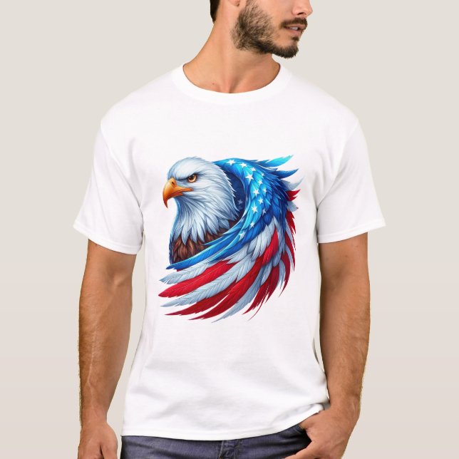 American Eagle 2025 Royal Luxury T-Shirt (Devant)