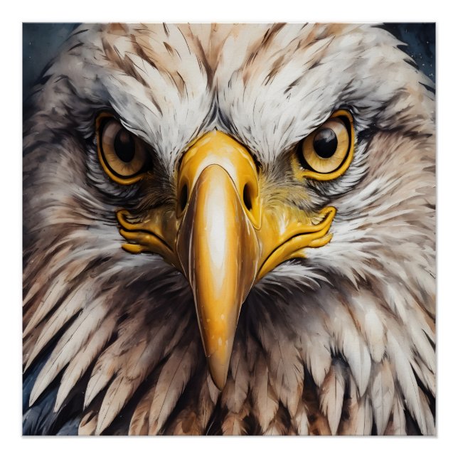 American Eagle no 4 Poster brillant (Devant)