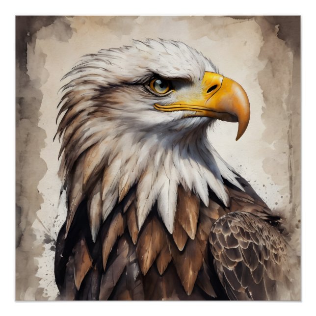 American Eagle no 7 Poster brillant (Devant)