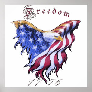 American Eagle - Poster de la liberté