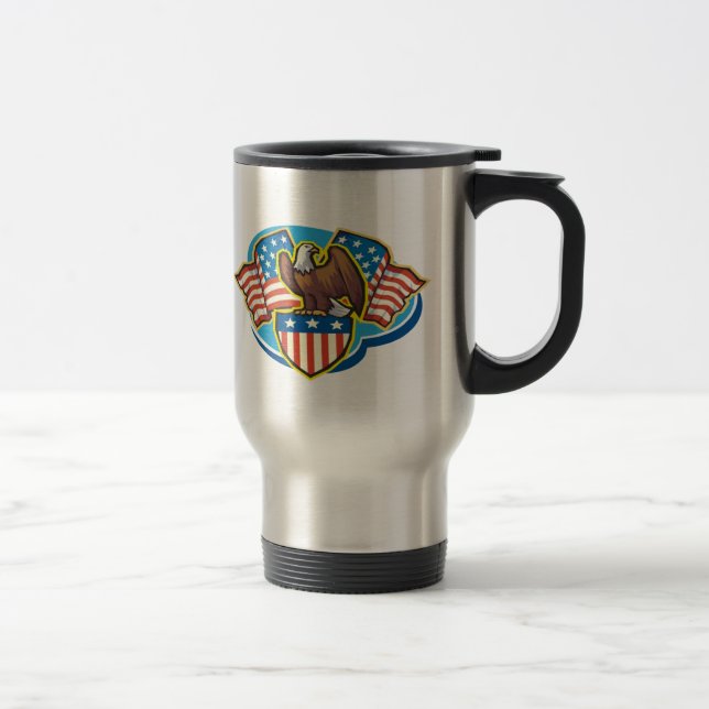 American Eagle Travel Mug (Droit)