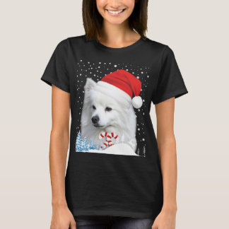 American Eskimo Chien laide Sweat de Noël Père Noë