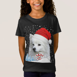 American Eskimo Chien laide Sweat de Noël Père Noë