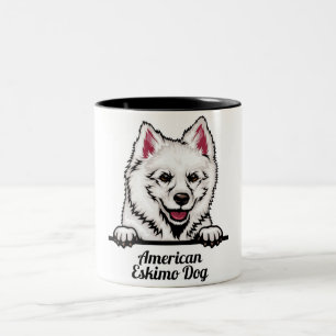 American Eskimo Chien Mug