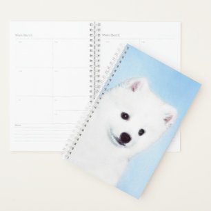 American Eskimo Dog Painting - Original Dog Art