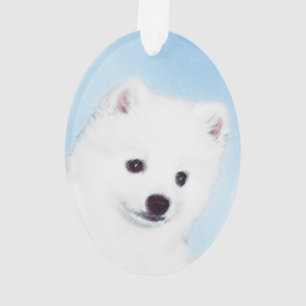 American Eskimo Dog Painting - Original Dog Art