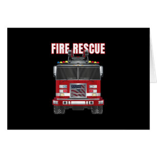 American Fire Secourt Firefighter Département Cami