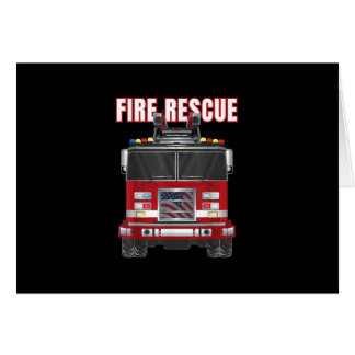 American Fire Secourt Firefighter Département Cami