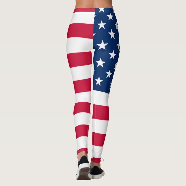 American Flag Leggings USA (Dos)