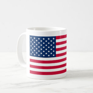 American Flag Mug Patriotic USA