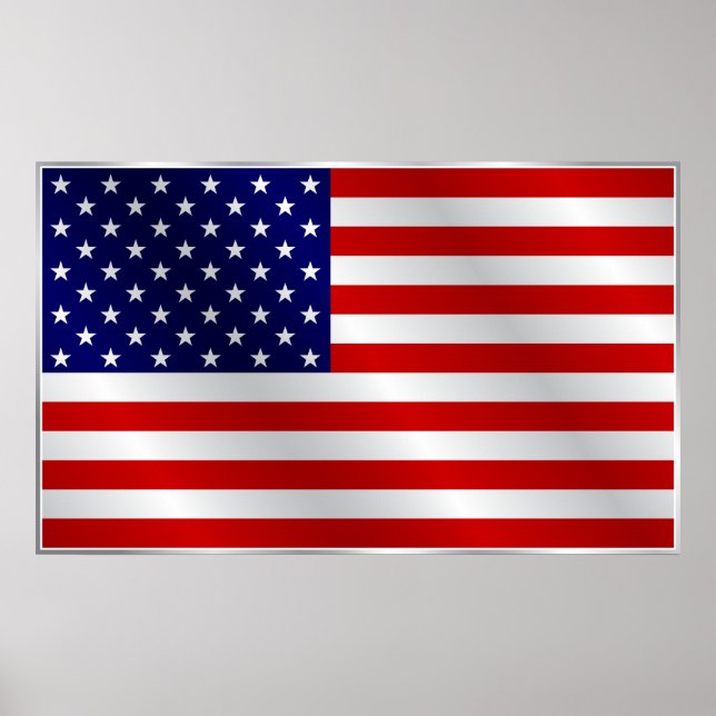 American Flag Poster (Devant)