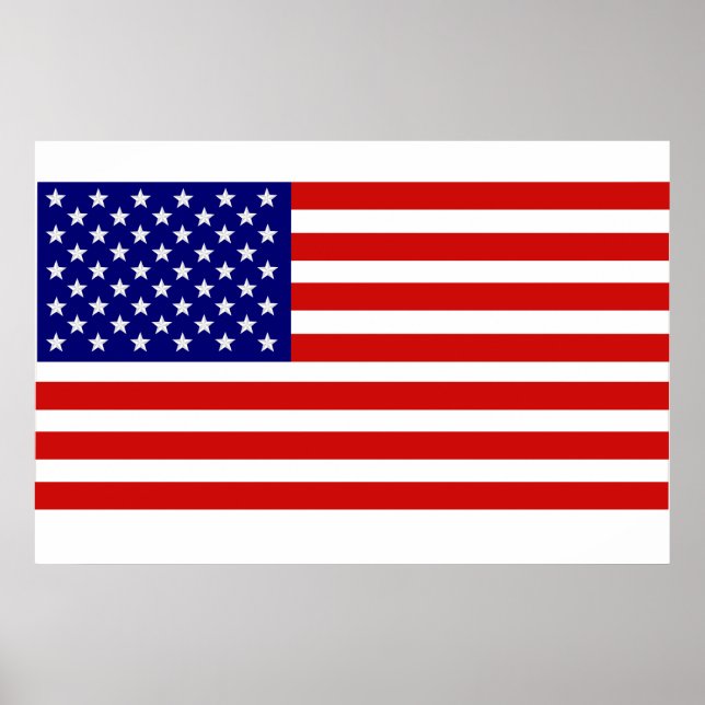 American Flag Poster (Devant)