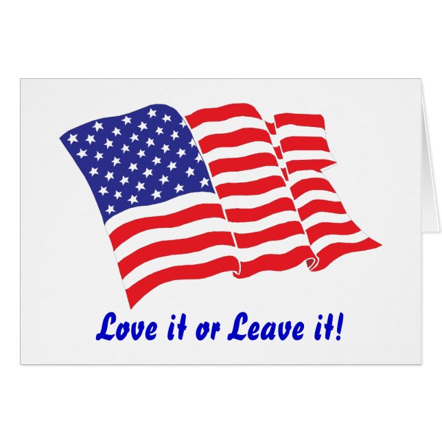 American-Flag/USA (Devant horizontal)