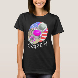 American Football Tshirt Game Day, drapeau américa