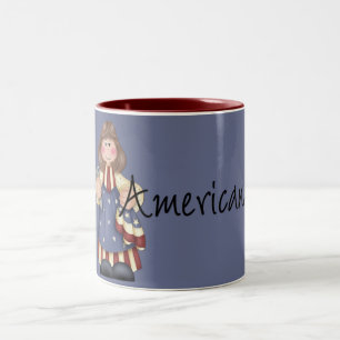 American Girl Mug