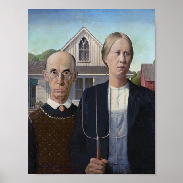 American Gothic - Cross-dressing Poster (Devant)