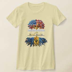 American Grown - T-shirt Femme Bajan Roots