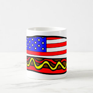 American Hot Dog nourriture café Mug