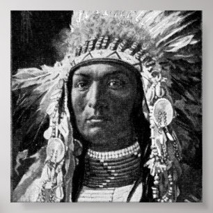 American Indian Chief Poster