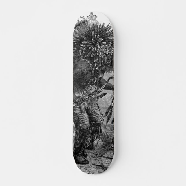 American Indian Skateboard (Devant)