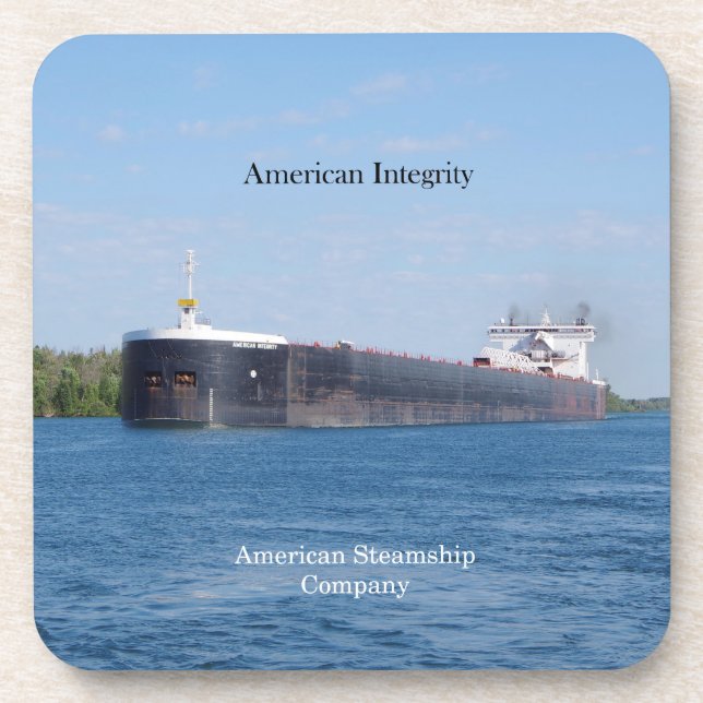 American Integrity ensemble de 6 dessous de verre  (Devant)