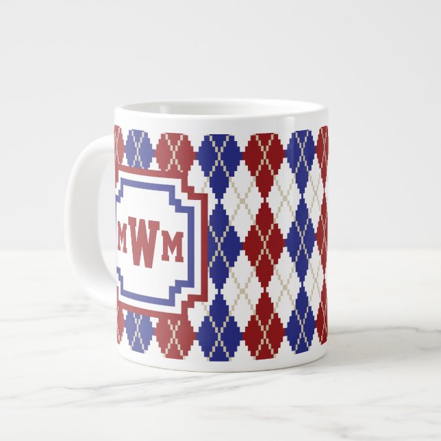 American Jacquard Spécialité Mug (Devant gauche)