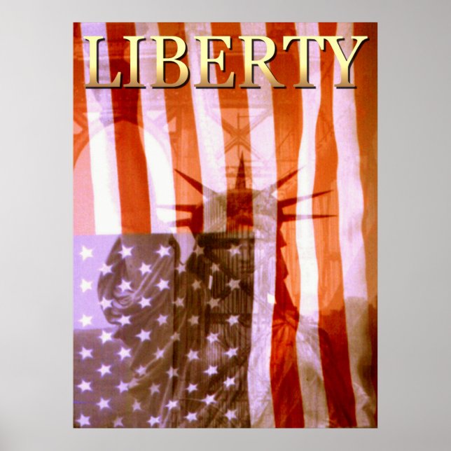 American Liberty Collections - Photo Art Poster (Devant)