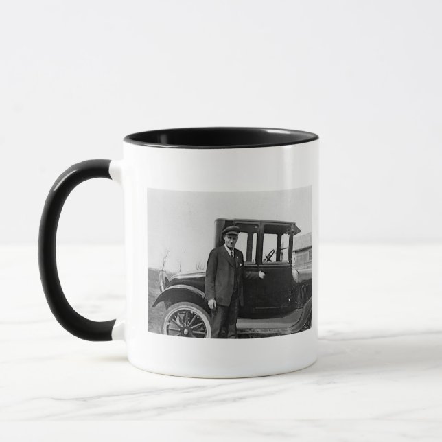 American Man Real Photo Café Mug (Gauche)