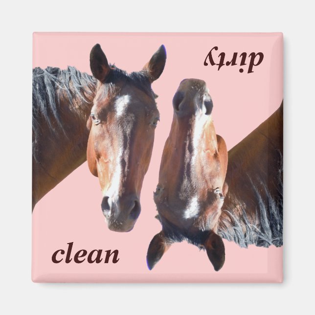 American Quarter Horse Lave-vaisselle Magnet (Devant)