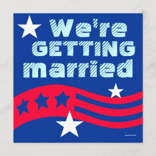 American Save The Date Mariage Faire-part