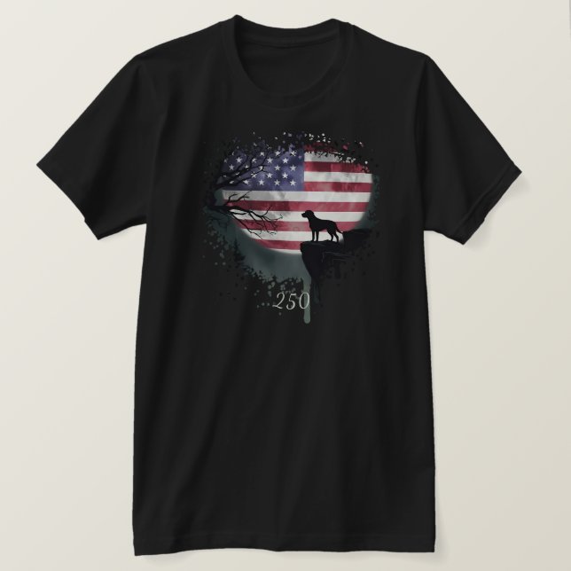American Watchdog - Labrador Retriever T-Shirt (Design devant)