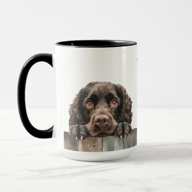 American Water Spaniel Chien Mug (Gauche)