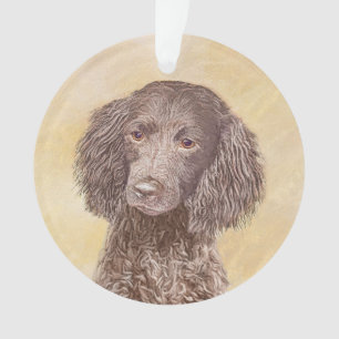 American Water Spaniel Peinture - Original Dog Art