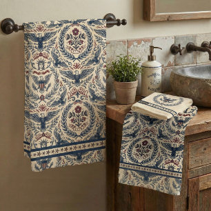 Americana Eagles Fleurs Étoiles et Rayures ID1298