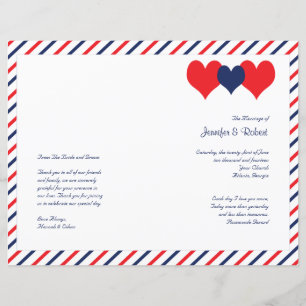 Americana Hearts Wedts Programme