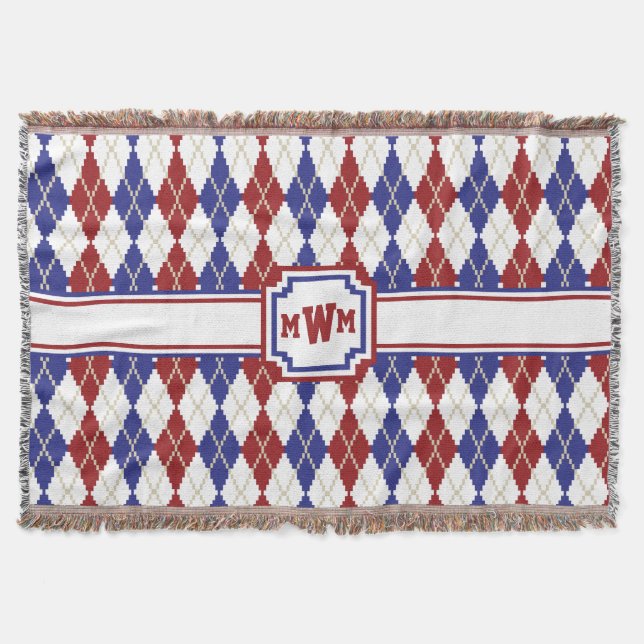 Américana Jacquard Jeu de couverture (Devant)
