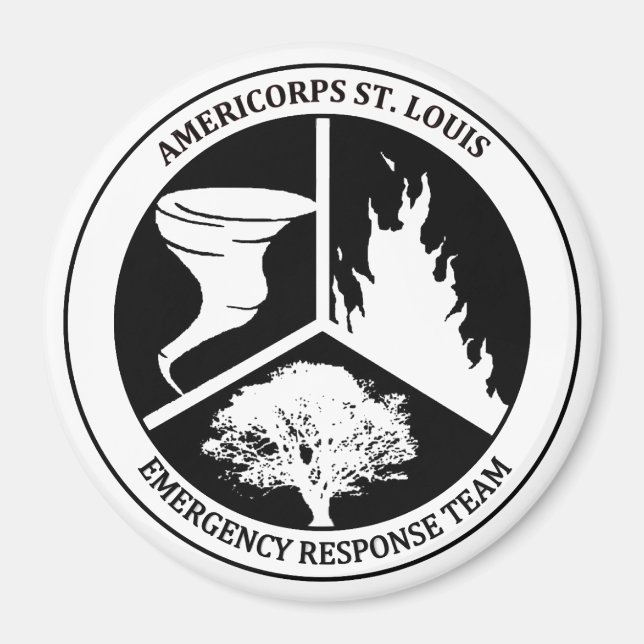 AmeriCorps St. Louis ERT Magnet (Devant)