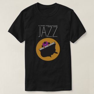 AmeriJazz Bella+Canvas Jersey T-shirt à manches co