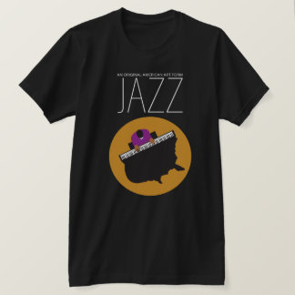 AmeriJazz Bella+Canvas Jersey T-shirt à manches co