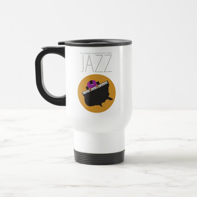AmeriJazz Travel/Commuter Mug (Gauche)