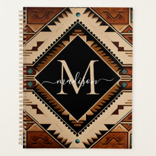Amérindien Culture Boho Style Monogramme