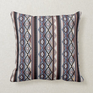 Amérindien Navajo Strip Coussin