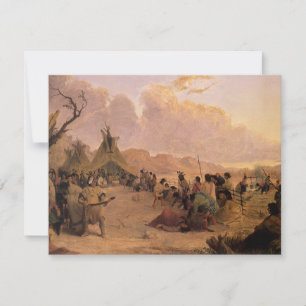 Amérindien vintage, Danse de médecine par Eastman