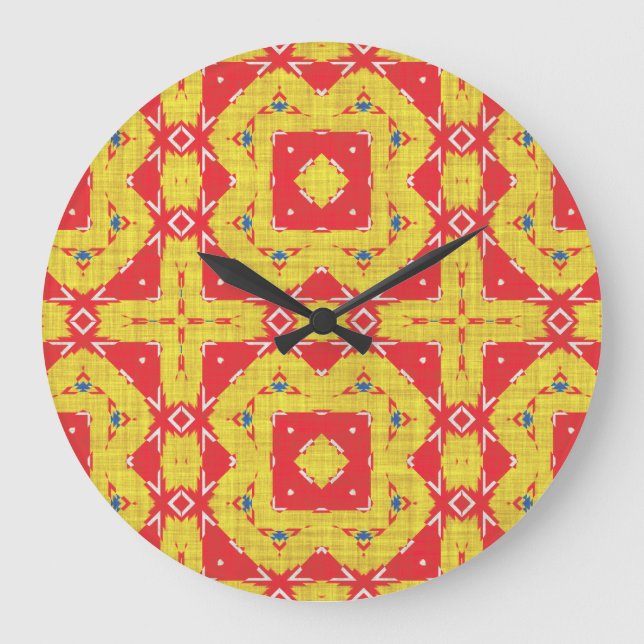 Amérindienne moderne 8 horloge (Recto)