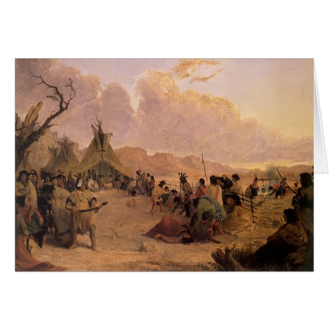 Amérindienne vintage, Medicine Dance par Eastman (Devant horizontal)