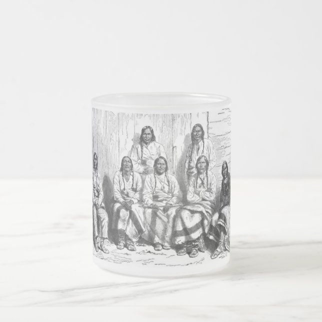 Amérindiens Mug (Centre)