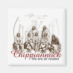 Amérindiens Nous sommes tous apparentés Magnet