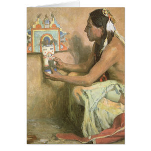 Amérindiens vintage, Hopi Katchina par Couse