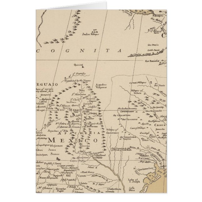 Amérique du Nord, 1710 (Devant)