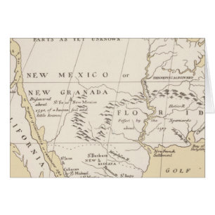 Amérique du Nord, 1722